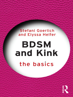 cover image of BDSM and Kink